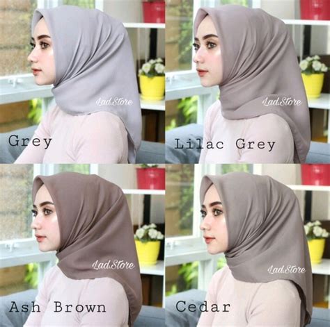 konsep jilbab bella square warna wardah warna jilbab