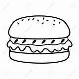 Burger Clipartmag sketch template