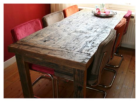 massief oud eiken tafel houtsmederij