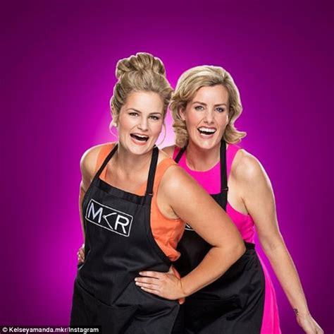 mkr s kelsey and amanda caught in dye cheating scandal daily mail online