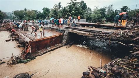 davao oriental gov orders repair  typhoon damaged masipit bridge inquirer news