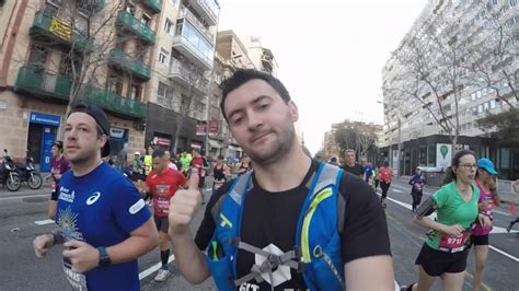 barcelona marathon  youtube