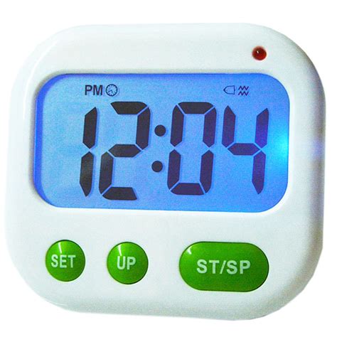 digital lcd alarm clock  hours kitchen sport countdown timer  vibration  alarm