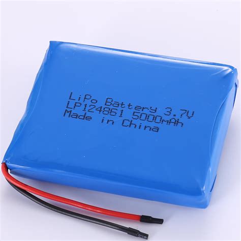 3 7v Lipo Battery Packs Lp123557 2p 5000mah Lipo