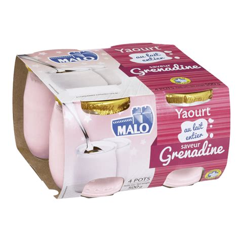 malo yoghurt grenadine  alla marca food bv