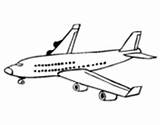 Plane Coloring Passenger Planes Coloringcrew Pages sketch template