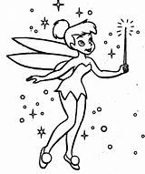 Tinkerbell Coloring Pages Printable Clipart Movie Color Hollow Fairies Pixie Print Library Popular Clip Coloringhome sketch template