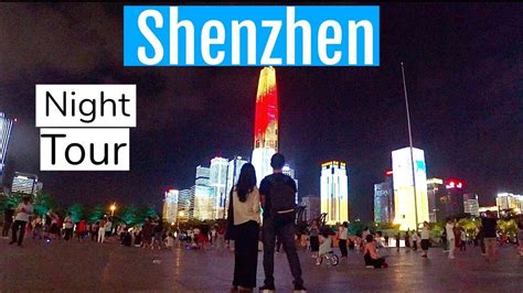 Shenzhen China City Night Tour Youtube