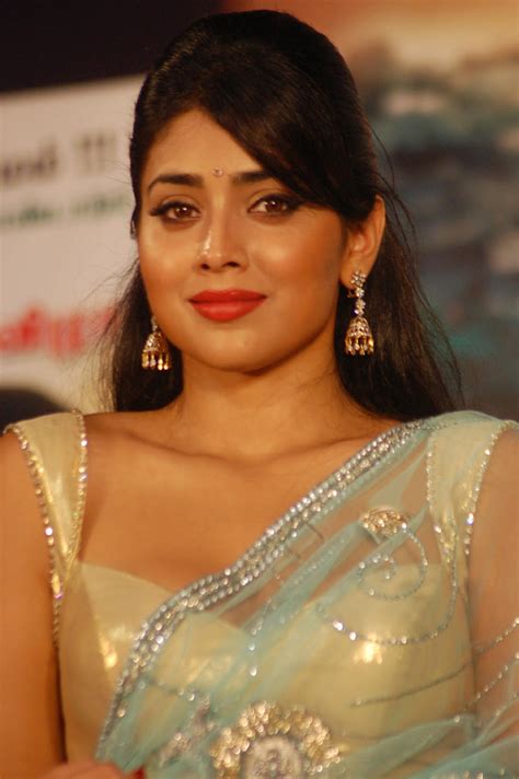 high quality bollywood celebrity pictures shriya saran sexy in saree at a award function