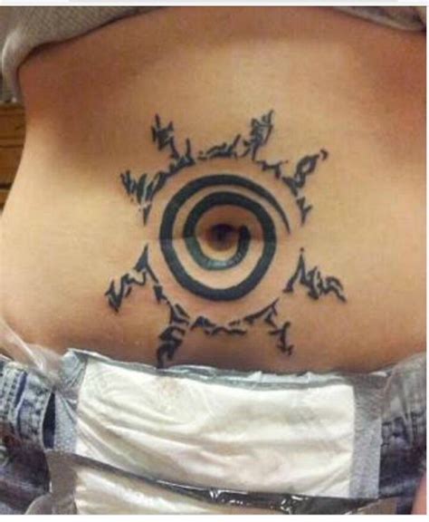 Tattoo Tatuaje Naruto Sello Tatuaje De Naruto Tatuaje Ombligo