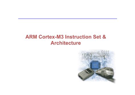 arm cortex  instruction set architecture docslib