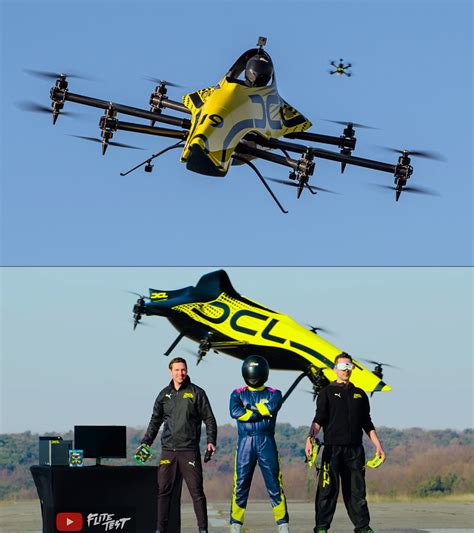 dcls manned aerobatic racing drone techeblog