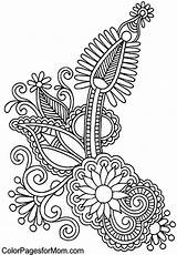 Coloring Paisley Pages Adult Printable Adults Mandala Color Drawing Sheets Flower Mandalas Getcolorings Colouring Colorear Designs Getdrawings Line Choose Colorpagesformom sketch template