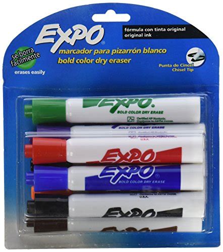 Expo Original Dry Erase Markers Bullet Tip 8 Pack Assorted Colors