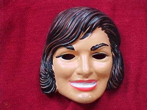 Vintage Jackie O Kennedy Halloween Mask Wife Of Jfk 27118941
