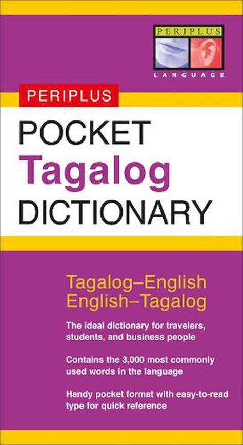 pocket tagalog dictionary tagalog englishenglish tagalog  renato