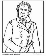 Zachary Taylor Coloring Pages President Biography Plantation Template Printing Help sketch template