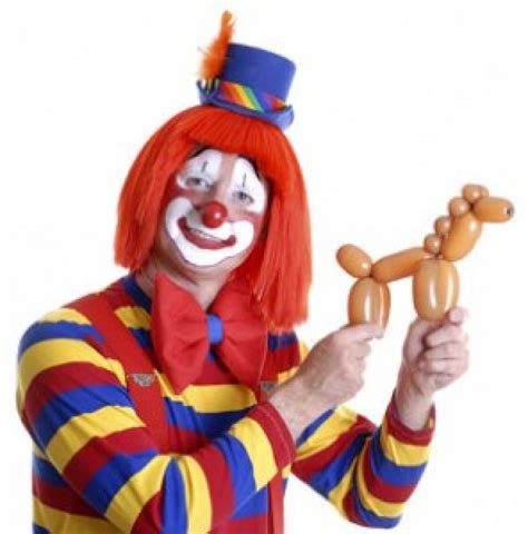 clown   balloons portland partyworks
