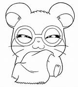 Hamster Coloring Pages Cute Cartoon Kids Cat Hamsters Colouring Happy Characters Print Bestcoloringpagesforkids Hamtaro Pdf Popular sketch template