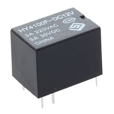 pcs mini electronic relays dc  black ts ebay
