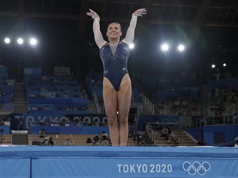 u s gymnast mykayla skinner medals in an event she didn t expect to