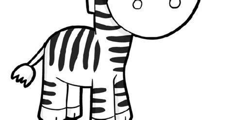 printable zebra preschool coloring page  kidsfree printable coloring