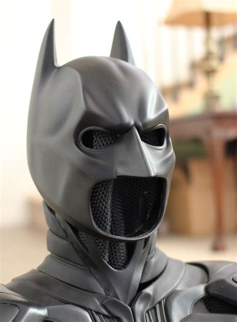 batman  dark knight rises cowl  neck mask costume suit tdk neck
