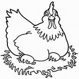 Galinha Colouring Chickens Daybreak Hens Hatch Anagiovanna 52kb 300px sketch template