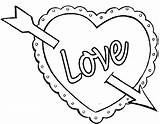 Hearts Coloring Cliparts Library Clipart Colouring Pages sketch template