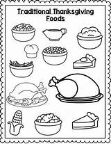 Thanksgiving Coloring Cut Printable Paste Feast Activity Printables Activities Subject Kindergarten Grade sketch template