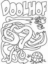 Doolhof 2846 Kleurplaat sketch template