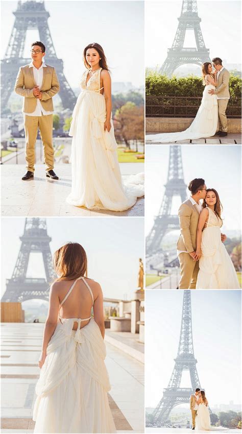 pre wedding photography in paris french wedding style