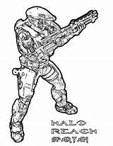 Halo Reach Spartan Doghousemusic Getdrawings sketch template
