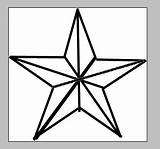 Star Nautical Outline Clipart Cliparts Library Attribution Forget Link Don Clip sketch template