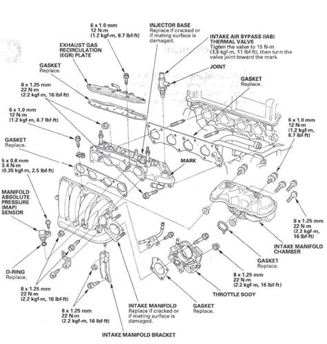 honda crv engine diagram