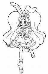 Cure プリキュア 塗り絵 無料 sketch template