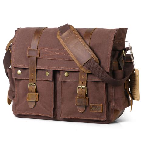 brown laptop messenger bag bags