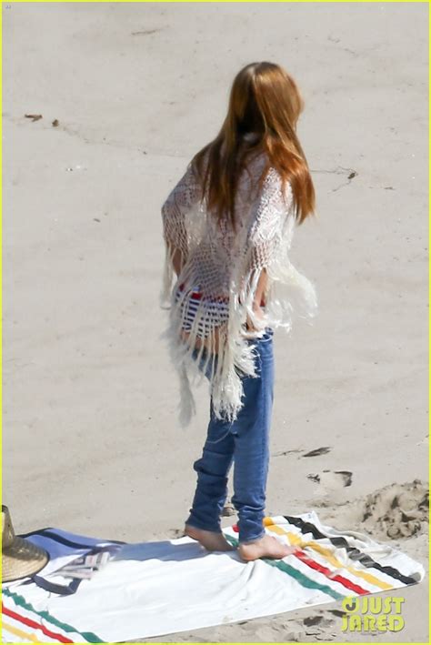 Lana Del Rey Bares Bikini Body While Sunbathing At The Beach Photo