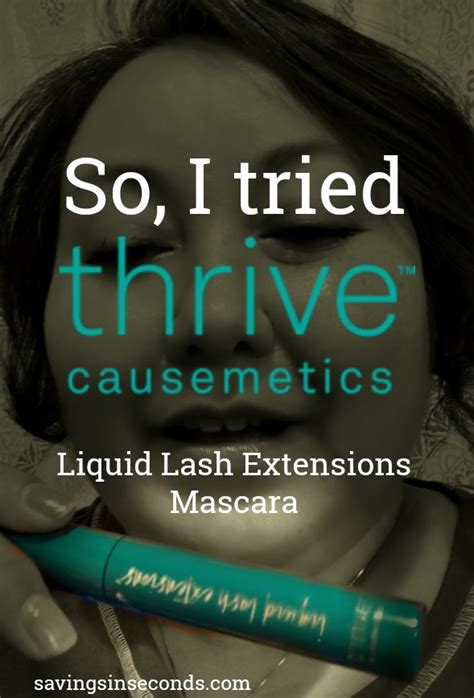 thrive causemetics liquid lash extensions mascara review