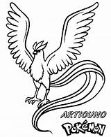 Pokemon Coloring Articuno Pages Colouring Books Printable Drawing Ex Print Library Clipart Legendary Popular Coloringhome sketch template