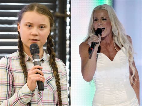 greta thunberg s mother malena ernman was a eurovision contestant and twitter is ecstatic