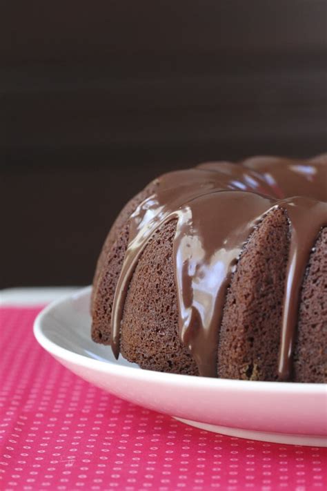 chocolate bundt cake spoonful  flavor