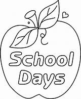 School Coloring Pages Coloringpages1001 sketch template