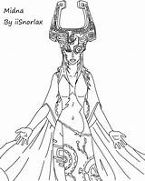 Midna Drakyx sketch template
