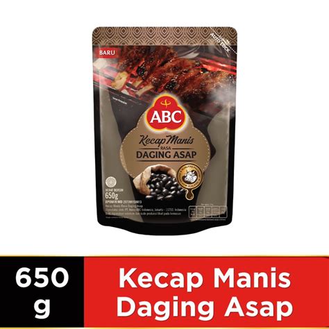 Abc Kecap Manis Rasa Daging Asap 650g Kraft Heinz Foodservice Indonesia