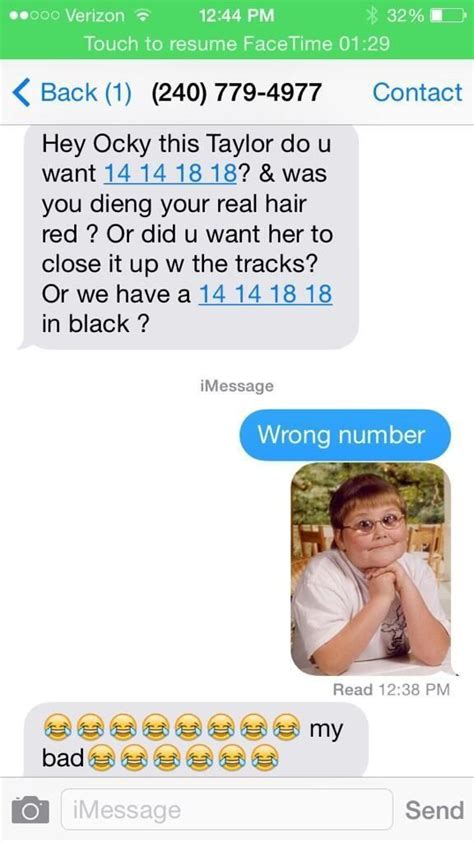 the best responses to wrong number texts 26 pics