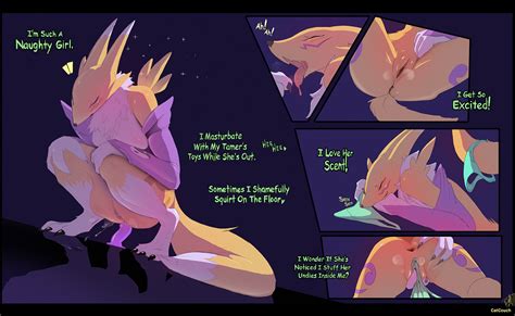 excited renamon by catcouch hentai foundry