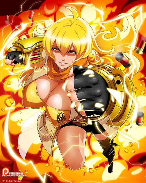 Rwby Yang By Cyberunique Hentai Foundry