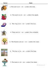 related image preposition worksheets prepositions worksheets