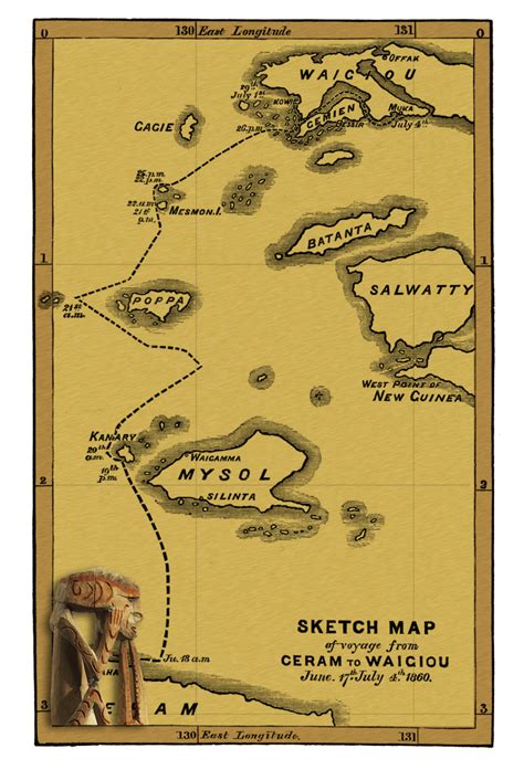Raja Ampat Map Map Of Raja Ampat Islands In West Papua